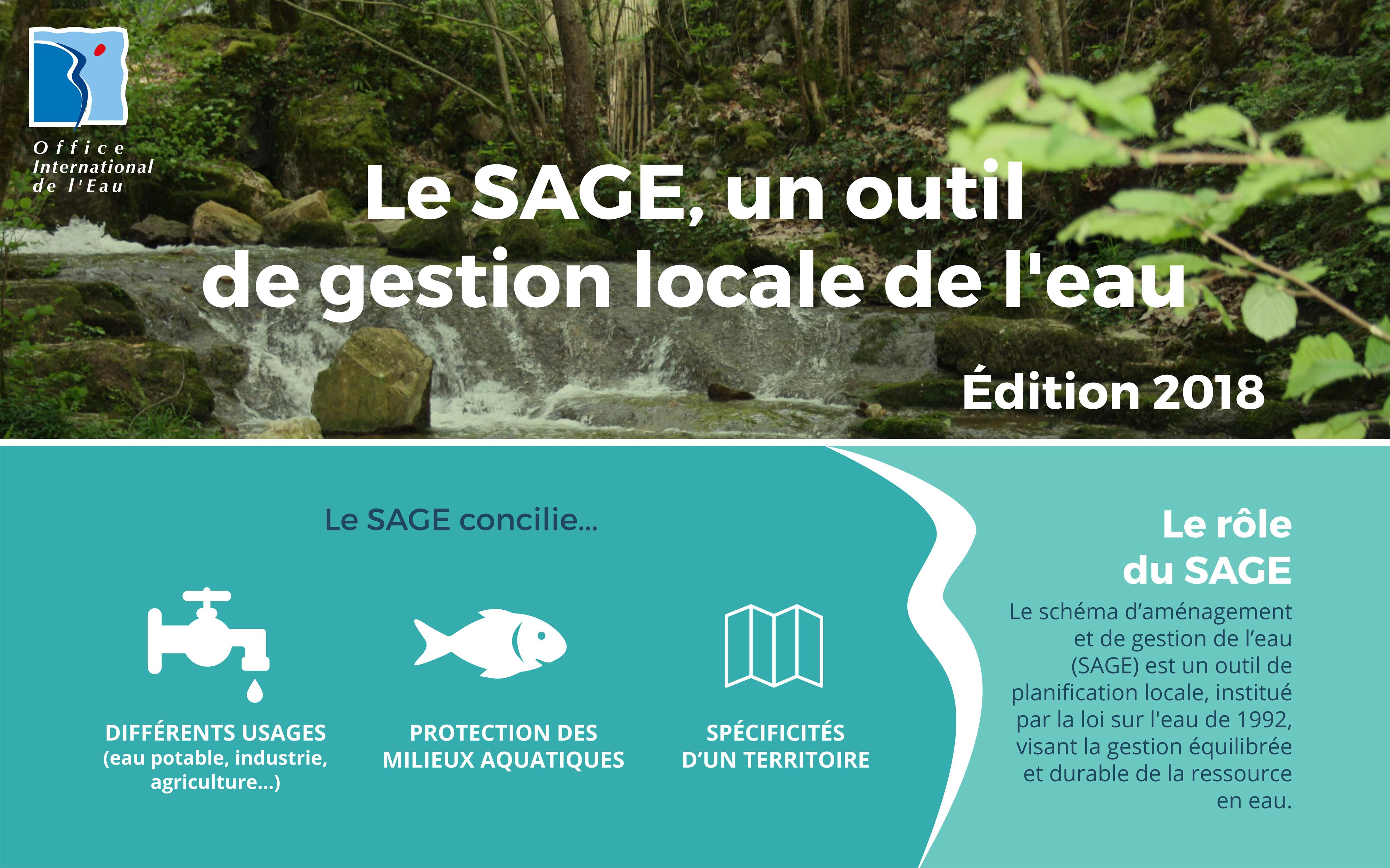 Le SAGE, un outil de gestion locale de l'eau